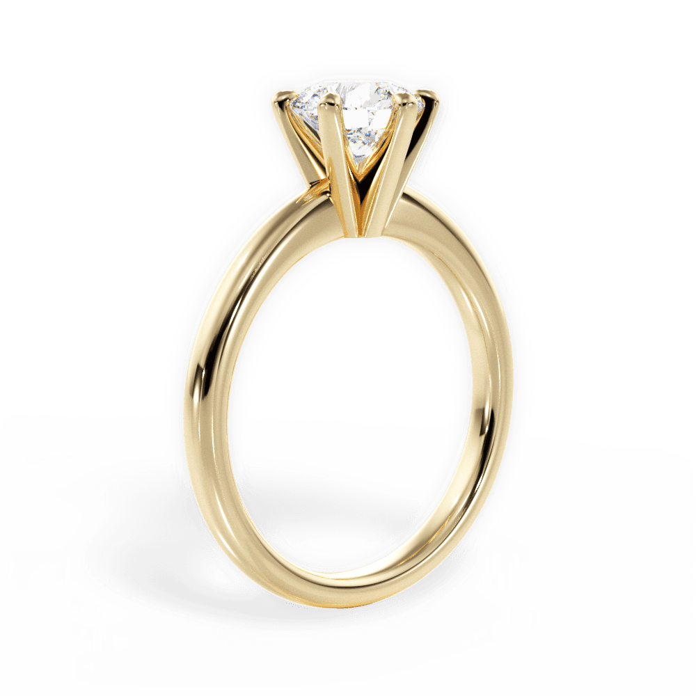14kt Yellow Gold/18kt Yellow Gold/round/front
