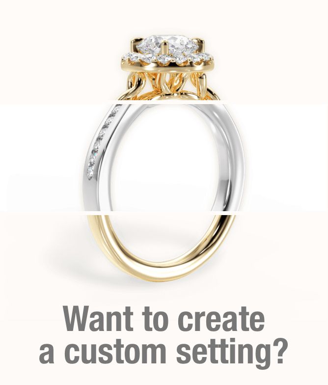 Custom Engagement Ring Setting Feb 2025