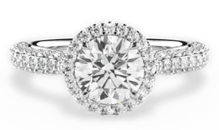 Halo Engagement Rings