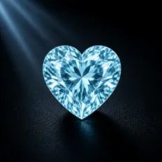heart shape gemstone