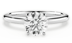 Hidden Halo Engagement Rings