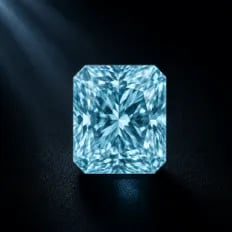 radiant cut gemstone