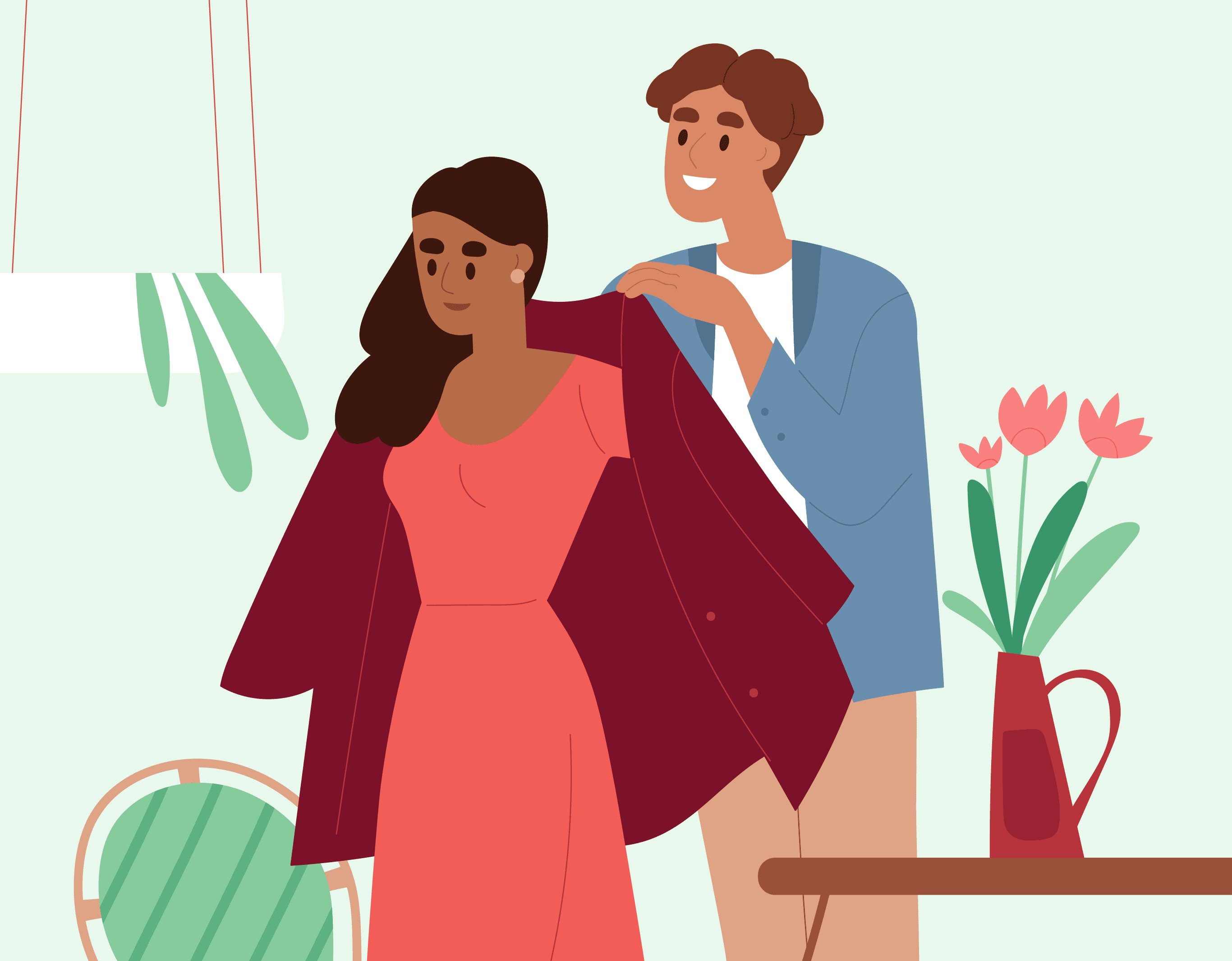 A header image for a blog about survey data regarding dating standards in the U.S.