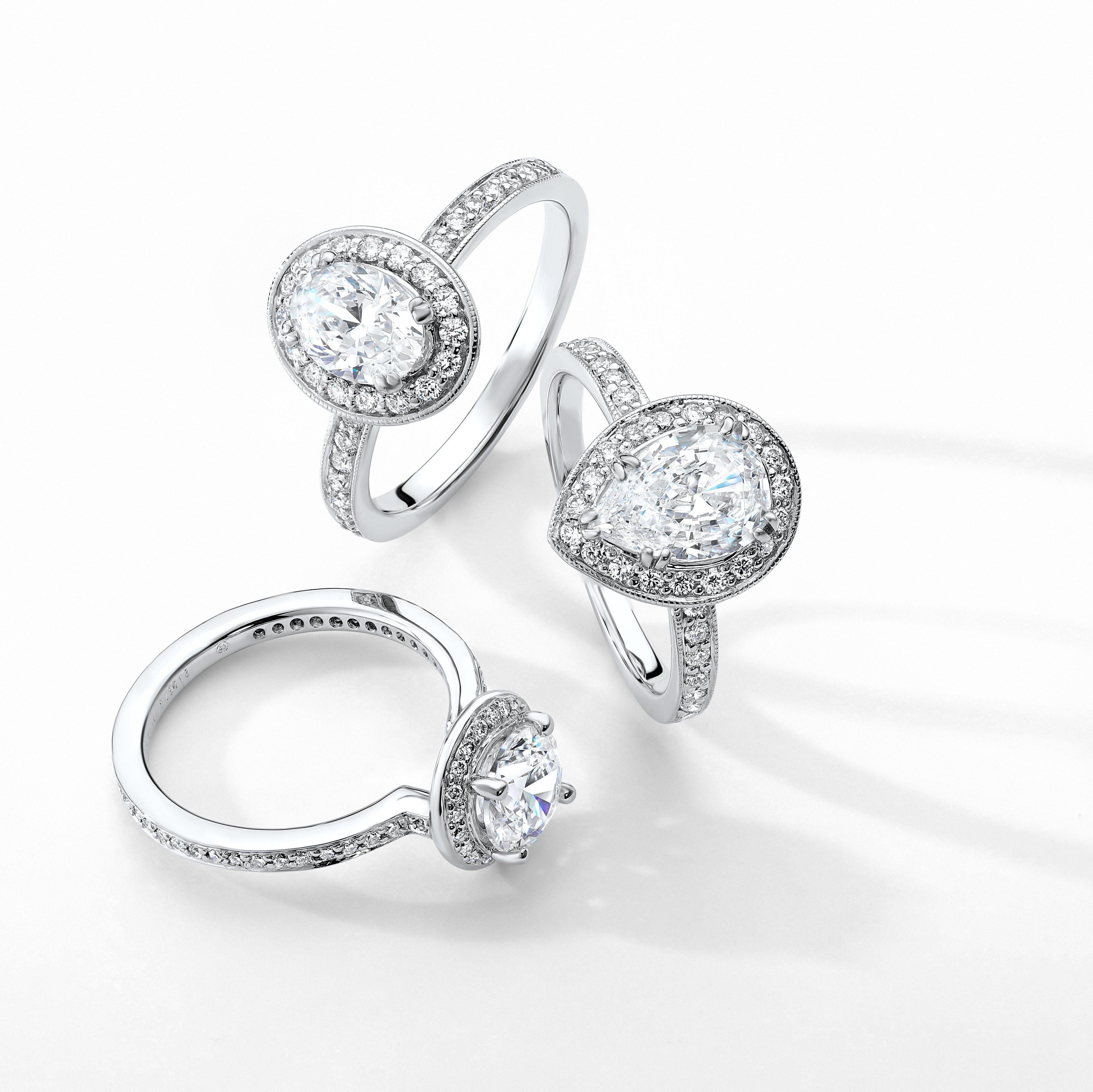 platinum engagement rings