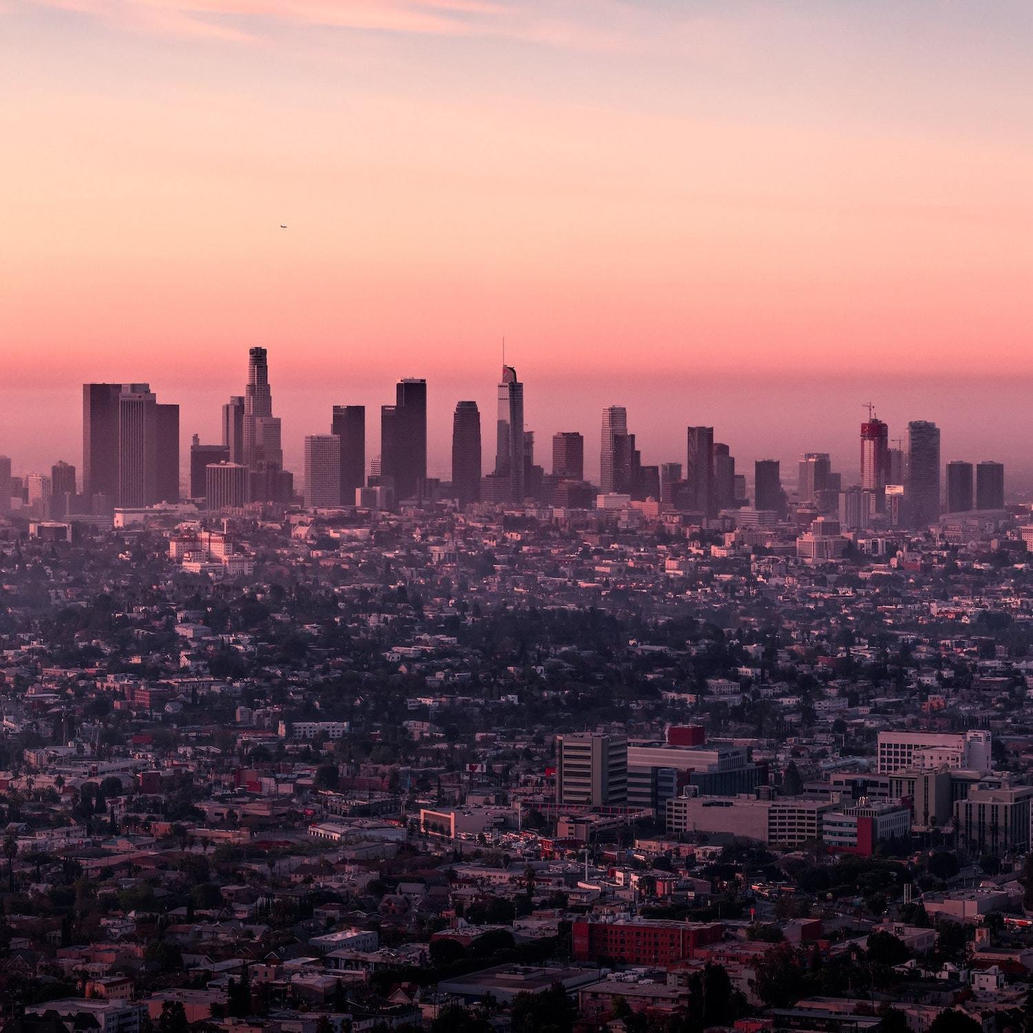 L.A. skyline