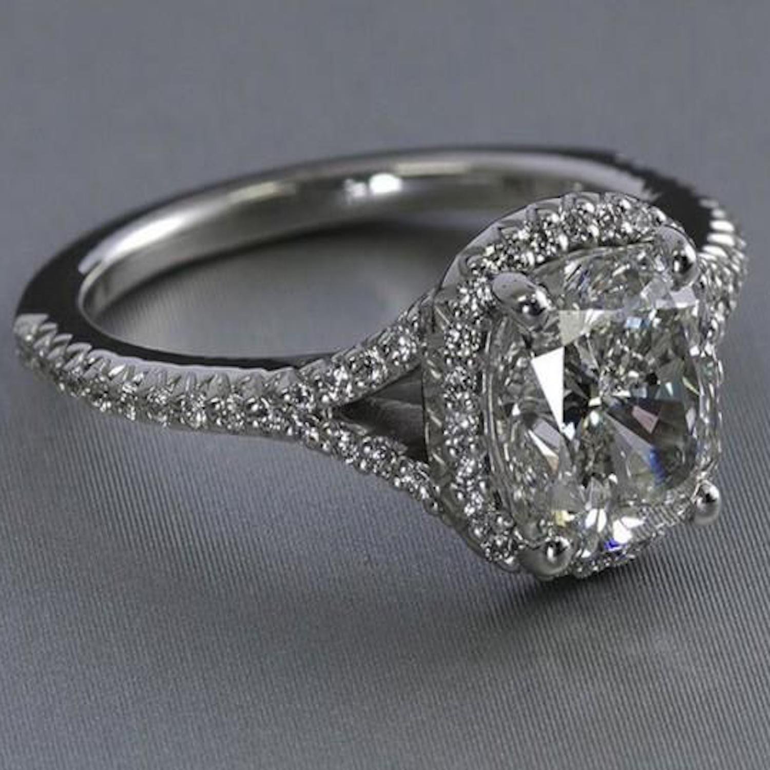 split shank engagement ring