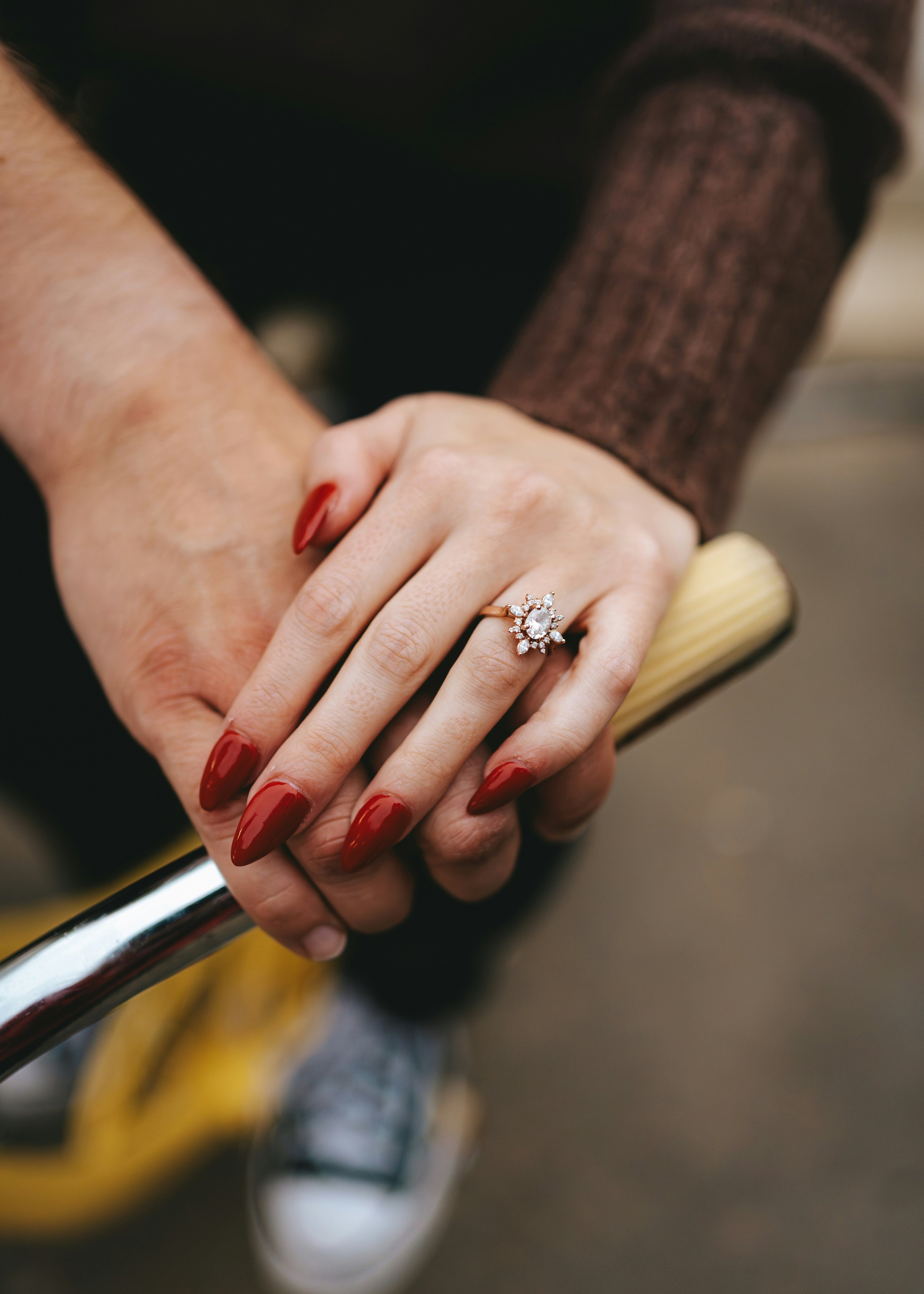 Ritani Vintage Engagement Ring Rose Gold