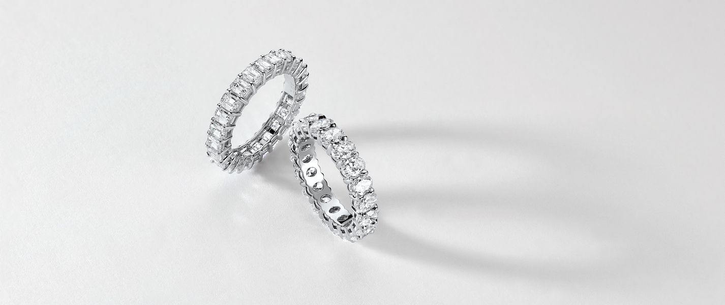 diamond eternity rings