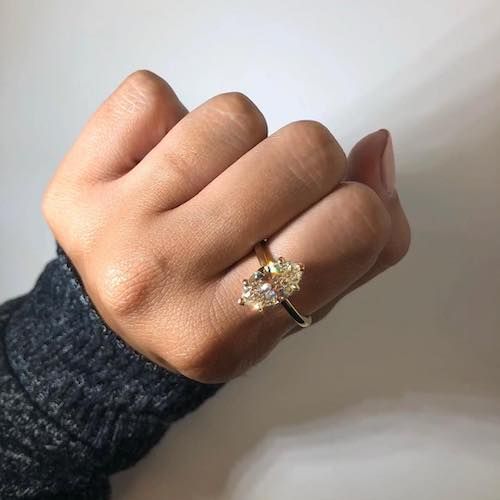 marquise cut diamond with lots of fire