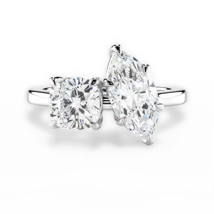 14kt White Gold/18kt White Gold/Platinum/marquise/top sku 1CUZ1002CMQ