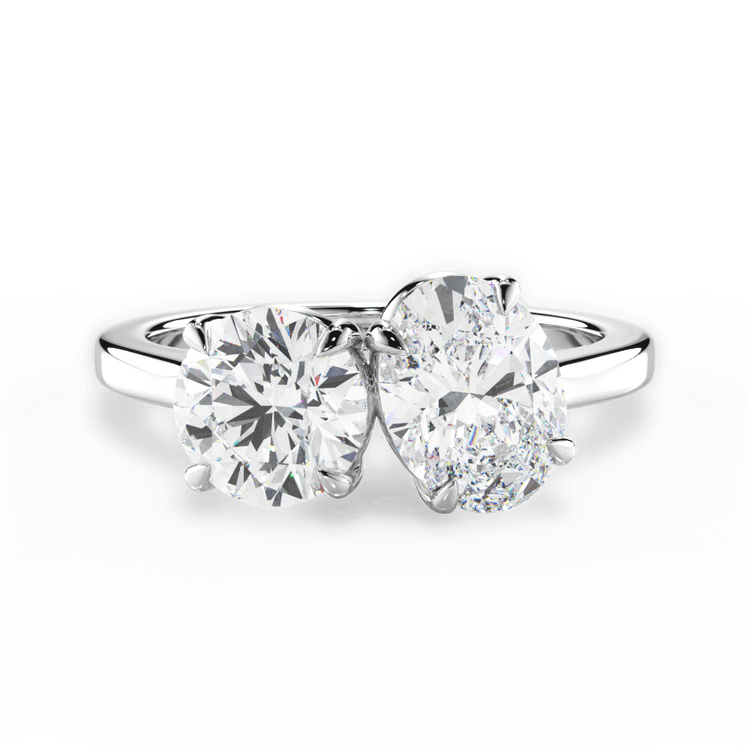 14kt White Gold/18kt White Gold/Platinum/oval/top sku 1RZ1003COV