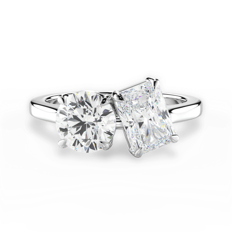 14kt White Gold/18kt White Gold/Platinum/radiant/top sku 1RZ1003ALDRA