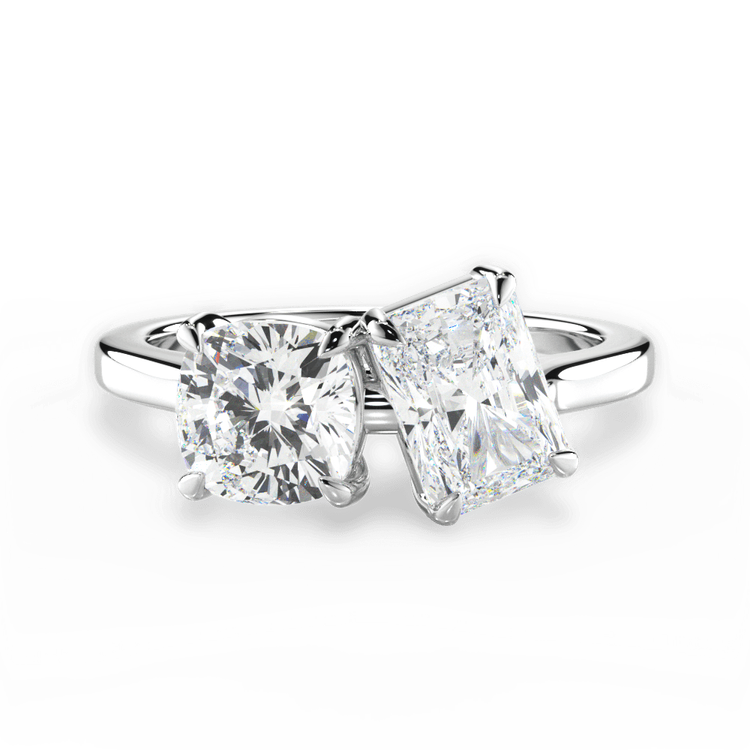 14kt White Gold/18kt White Gold/Platinum/radiant/top sku 1CUZ1002BRA
