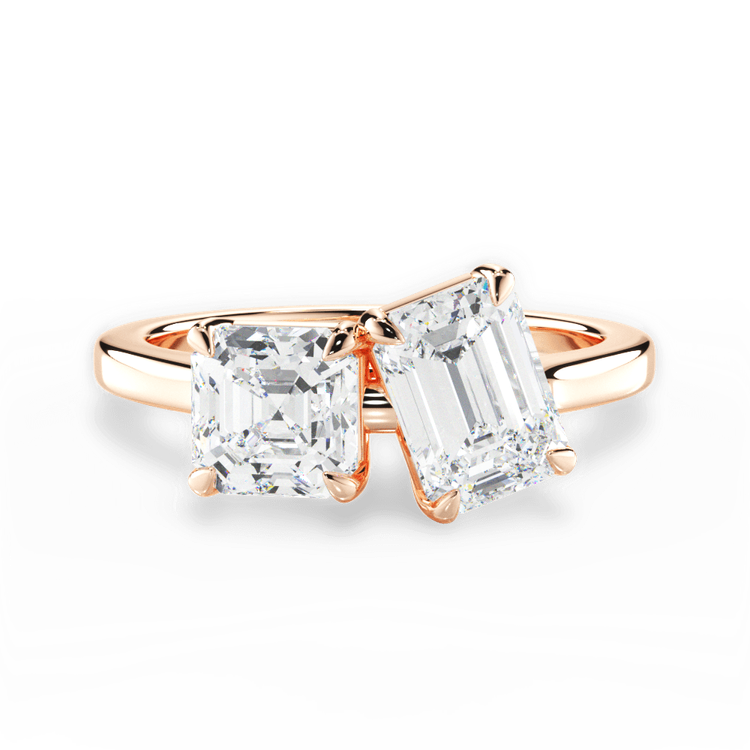 14kt Rose Gold/18kt Rose Gold/emerald/top sku 1ASZ1001CPE