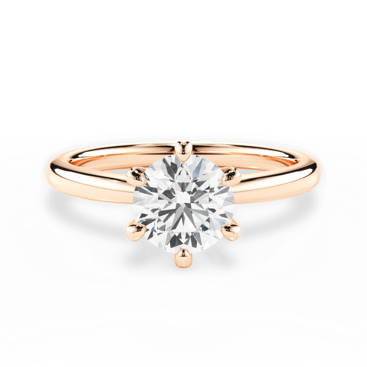 14kt Rose Gold/18kt Rose Gold/round/top sku 1RZ1416