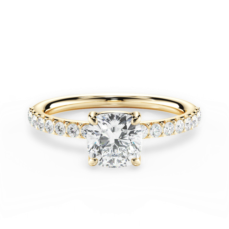 14kt Yellow Gold/18kt Yellow Gold/cushion/top sku 1CUZ4753