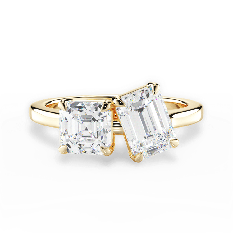 14kt Yellow Gold/18kt Yellow Gold/emerald/top sku 1ASZ1001CEM