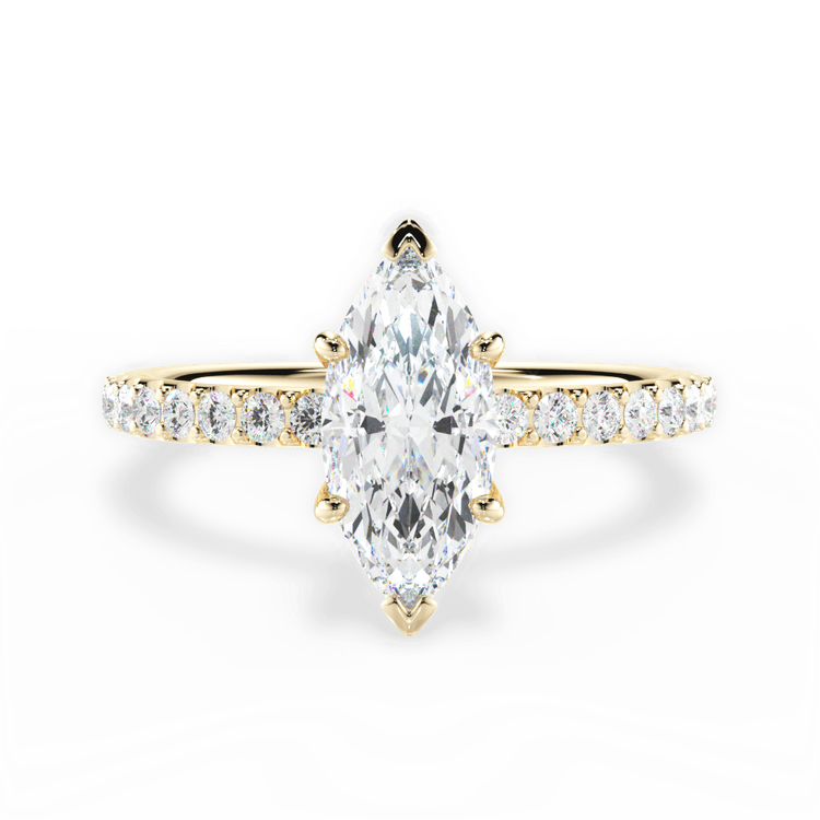 14kt Yellow Gold/18kt Yellow Gold/marquise/top sku 1MZ4753