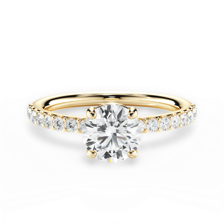 14kt Yellow Gold/18kt Yellow Gold/round/top sku 1RZ4753