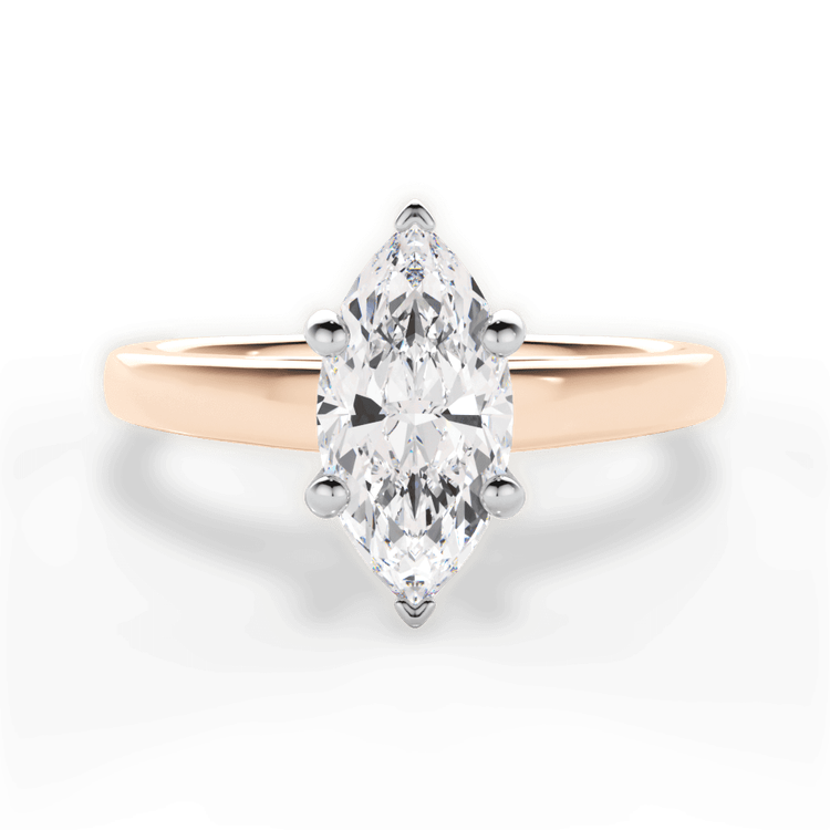14kt Rose Gold/18kt Rose Gold/marquise/top sku 1MZ7231