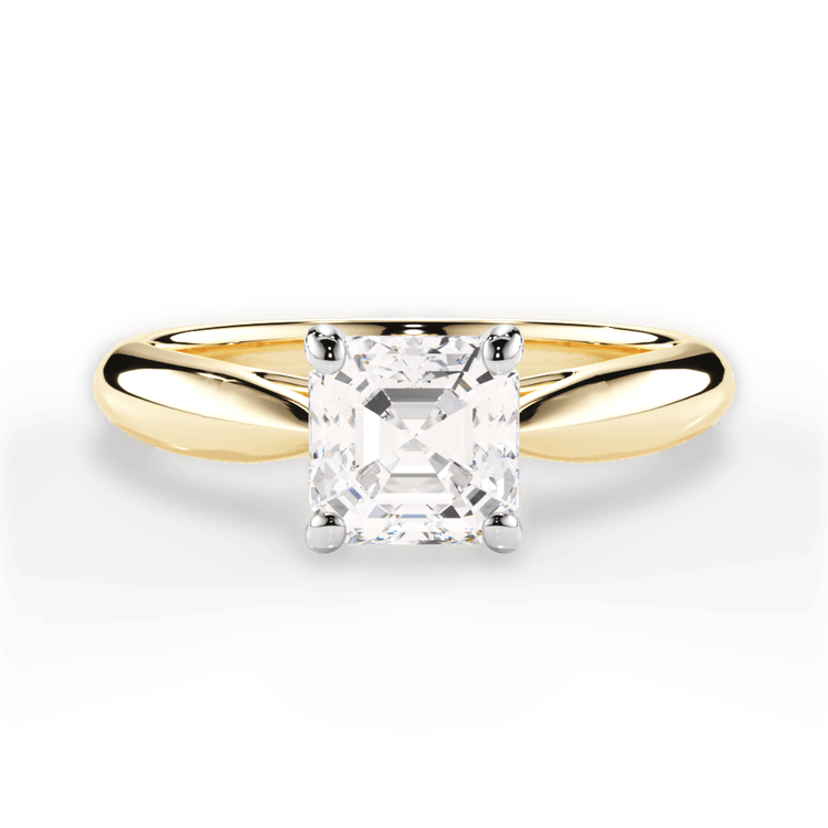 14kt Yellow Gold/18kt Yellow Gold/asscher/top sku 1ASZ7241