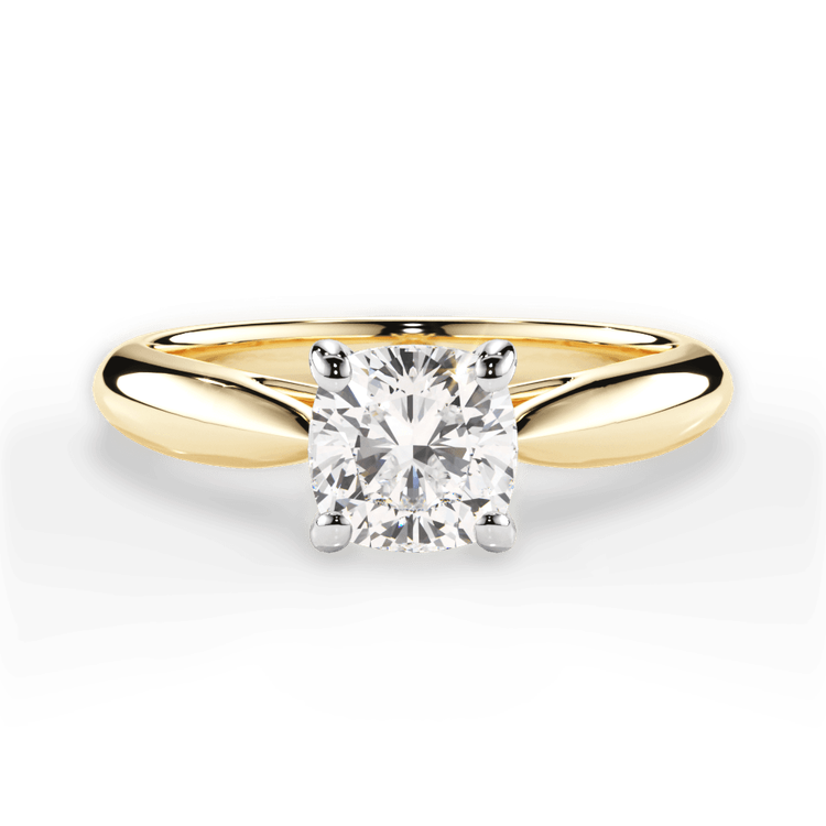 14kt Yellow Gold/18kt Yellow Gold/cushion/top sku 1CUZ7241