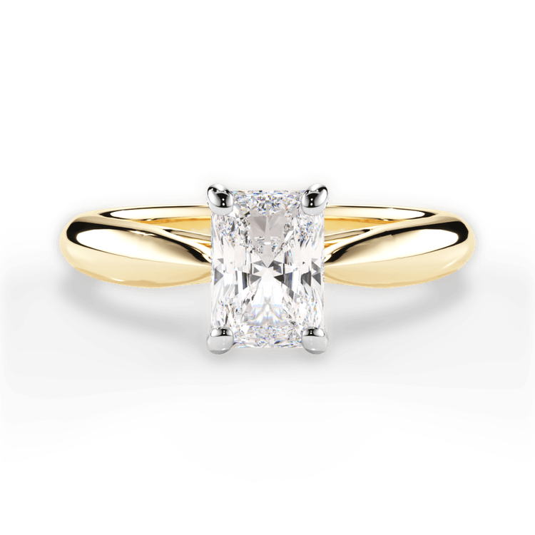 14kt Yellow Gold/18kt Yellow Gold/radiant/top sku 1RAZ7241