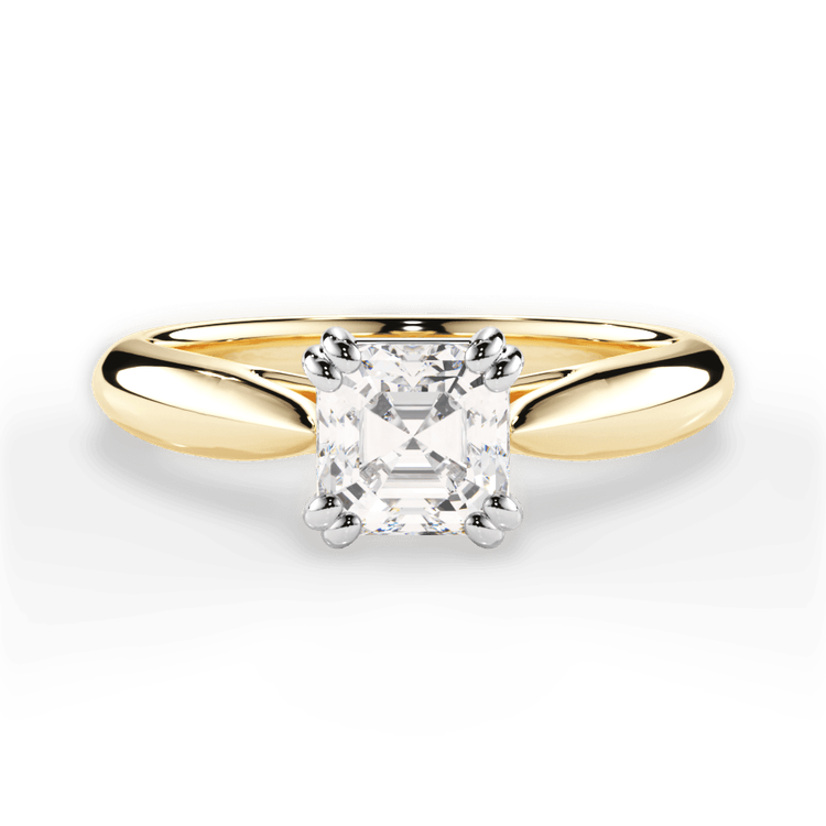 14kt Yellow Gold/18kt Yellow Gold/asscher/top sku 1ASZ7242