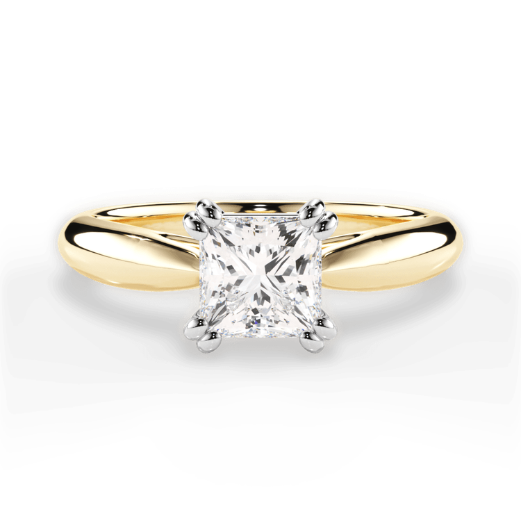 14kt Yellow Gold/18kt Yellow Gold/princess/top sku 1PCZ7242