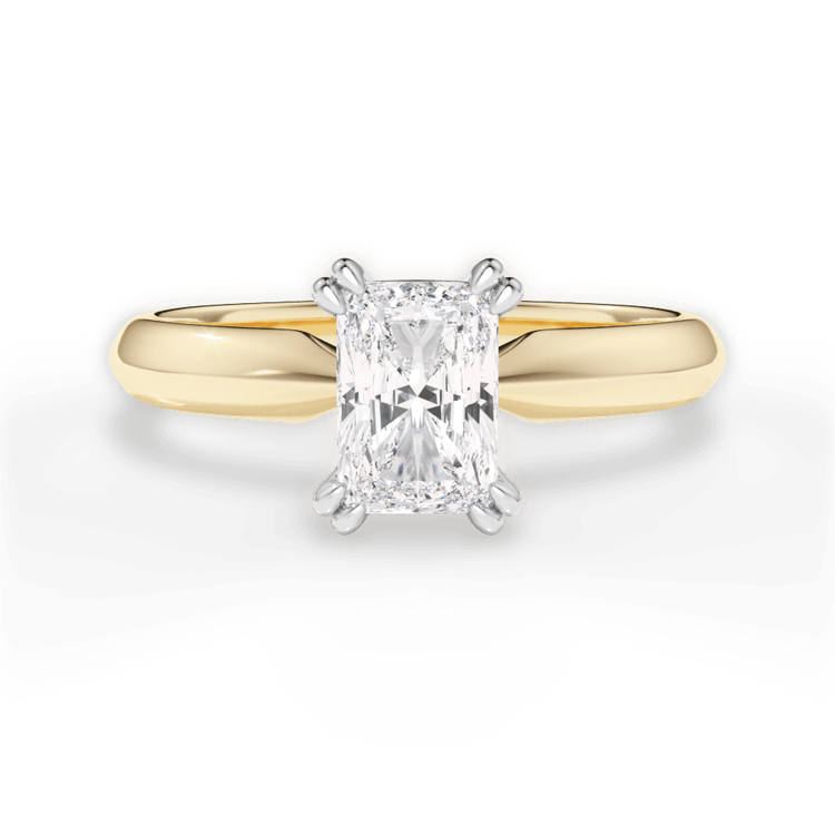 14kt Yellow Gold/18kt Yellow Gold/radiant/top sku 1RAZ7262