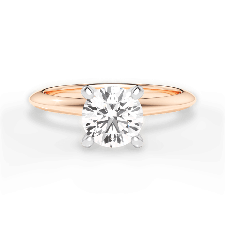 14kt Rose Gold/18kt Rose Gold/round/top sku 1RZ7286