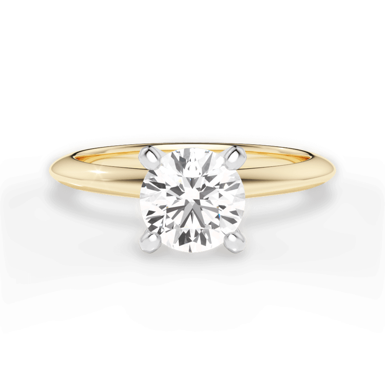14kt Yellow Gold/18kt Yellow Gold/round/top sku 1RZ7286