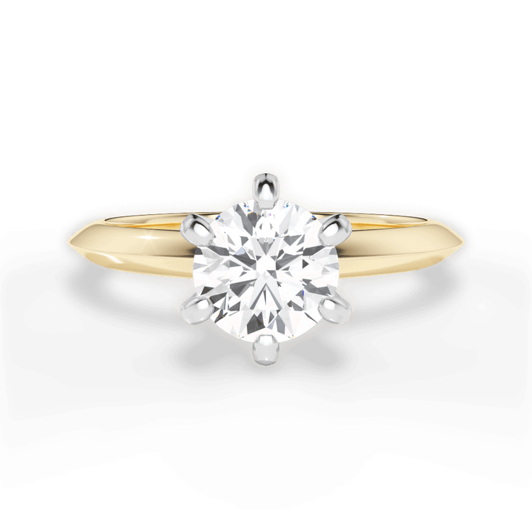 14kt Yellow Gold/18kt Yellow Gold/round/top sku 1RZ7295
