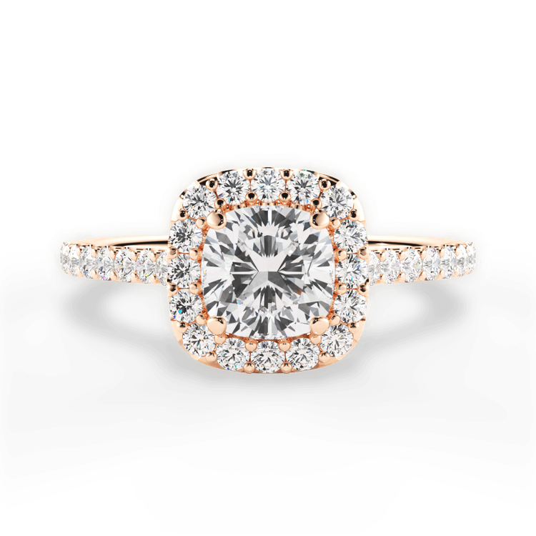 14kt Rose Gold/18kt Rose Gold/cushion/top sku 1CUZ1321