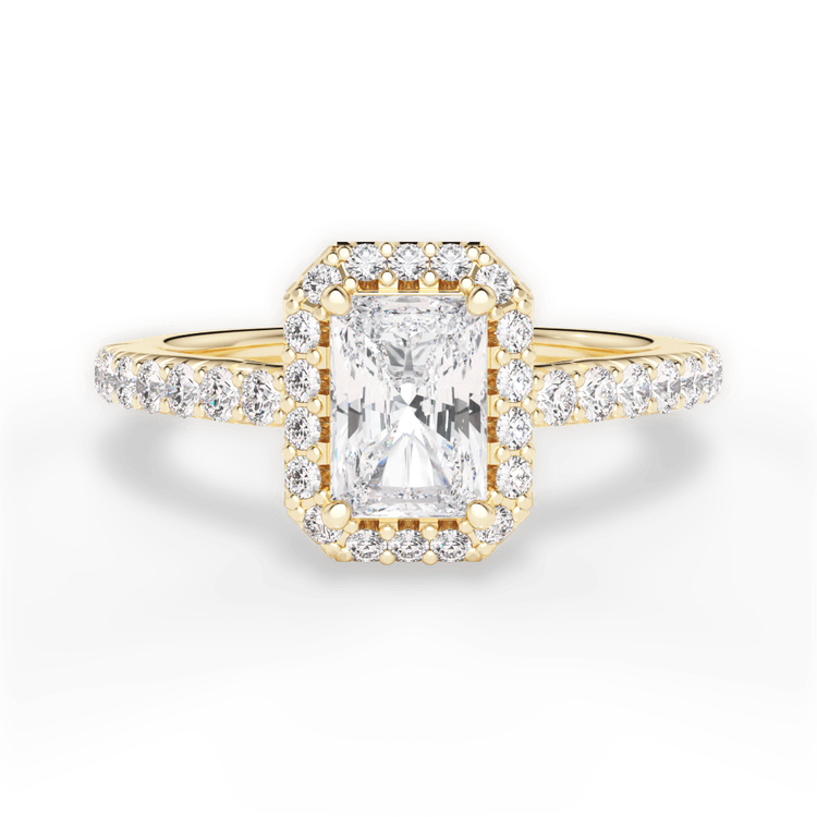 14kt Yellow Gold/18kt Yellow Gold/radiant/top sku 1RAZ3705