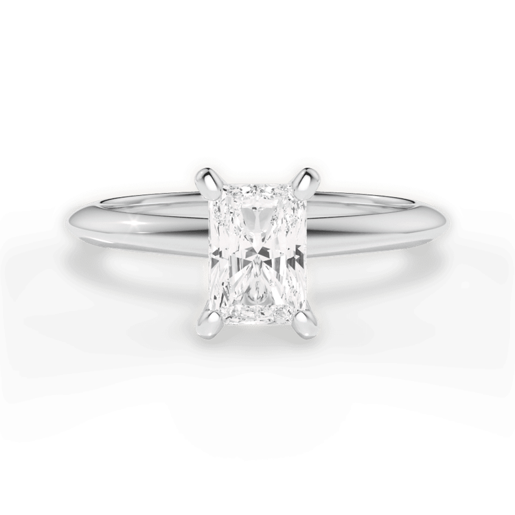 14kt White Gold/18kt White Gold/Platinum/radiant/top sku 1RAZ7286