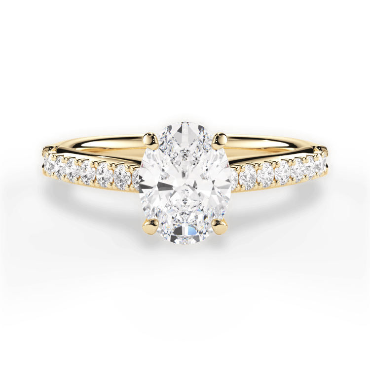 14kt Yellow Gold/18kt Yellow Gold/oval/top sku 1OZ2489