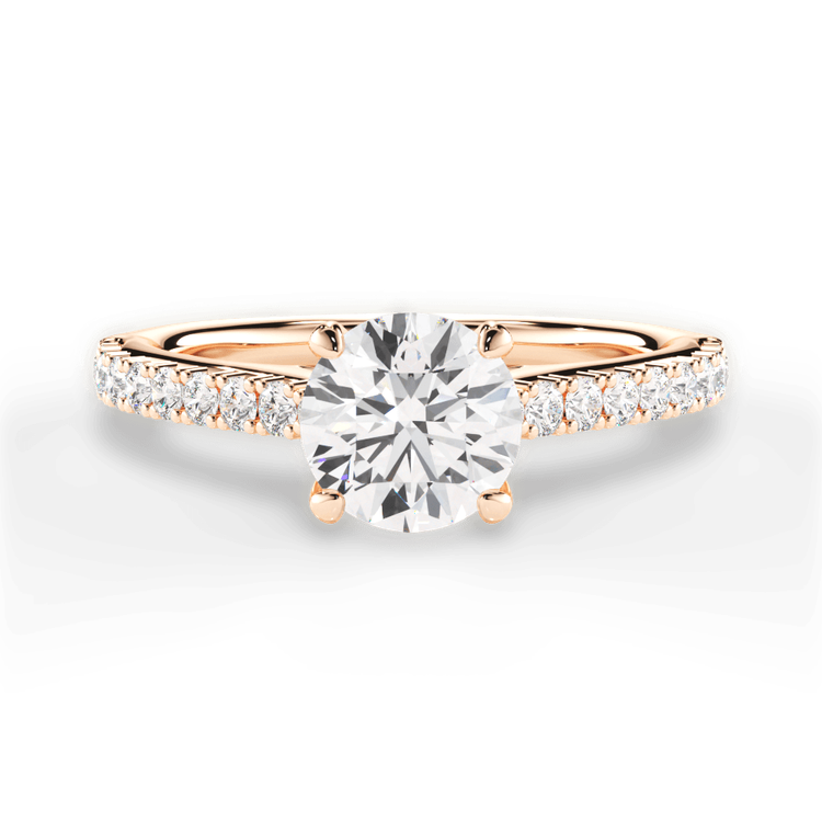 14kt Rose Gold/18kt Rose Gold/round/top sku 1RZ2498
