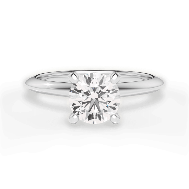 14kt White Gold/18kt White Gold/Platinum/round/top sku 1RZ7286