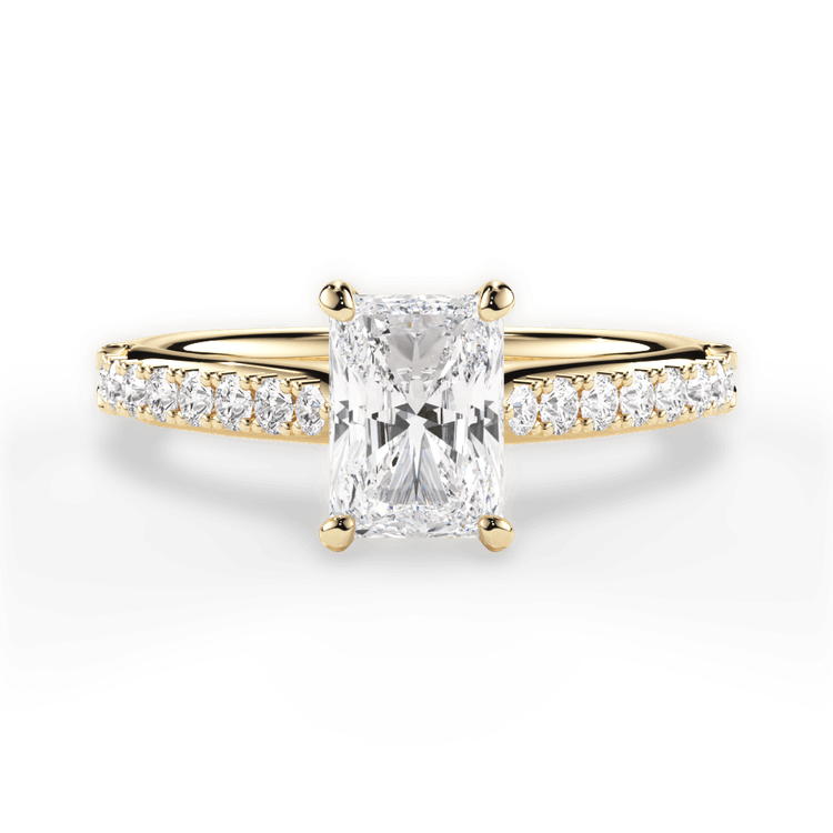 14kt Yellow Gold/18kt Yellow Gold/radiant/top sku 1RAZ2489