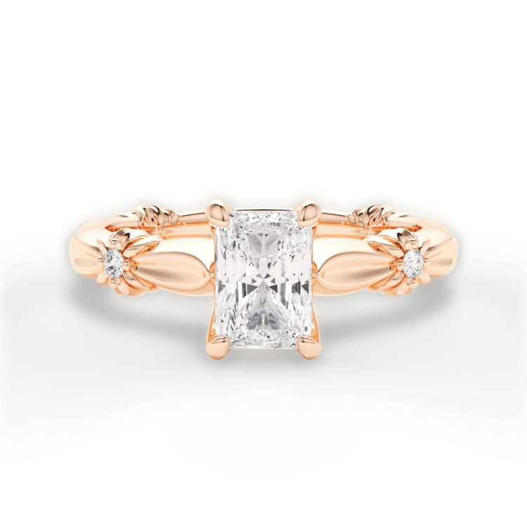 14kt Rose Gold/18kt Rose Gold/radiant/top sku 1RAZ4754
