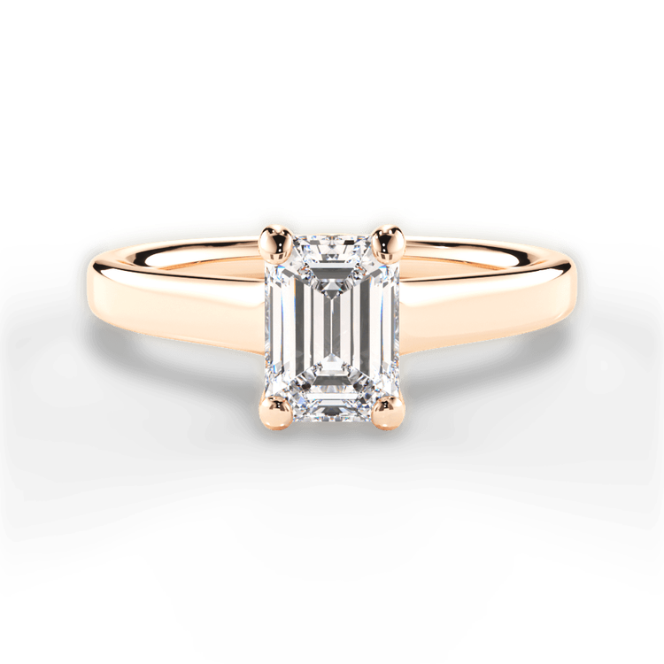 14kt Rose Gold/18kt Rose Gold/emerald/top sku 1ECZ1178