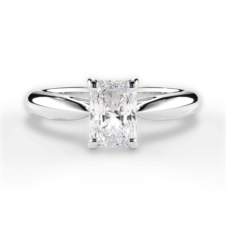 14kt White Gold/18kt White Gold/Platinum/radiant/top sku 1RAZ7241