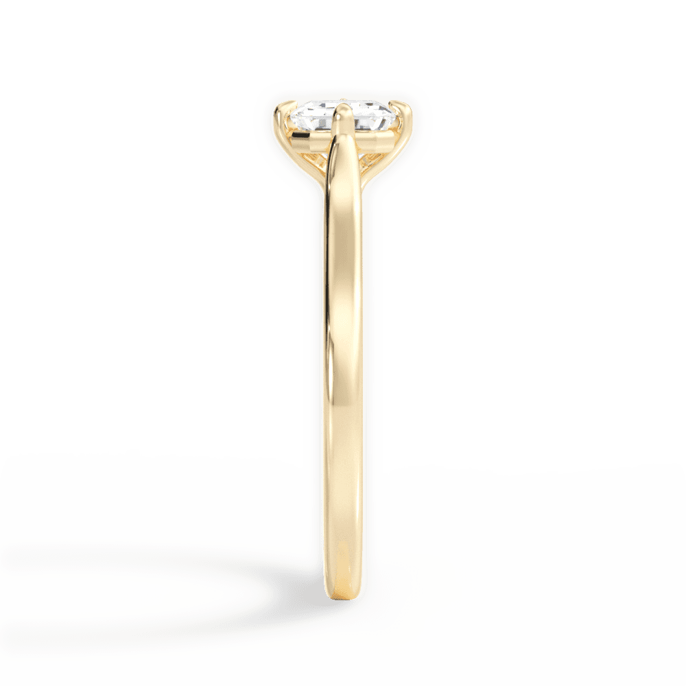 14kt Yellow Gold/18kt Yellow Gold/emerald/perspective