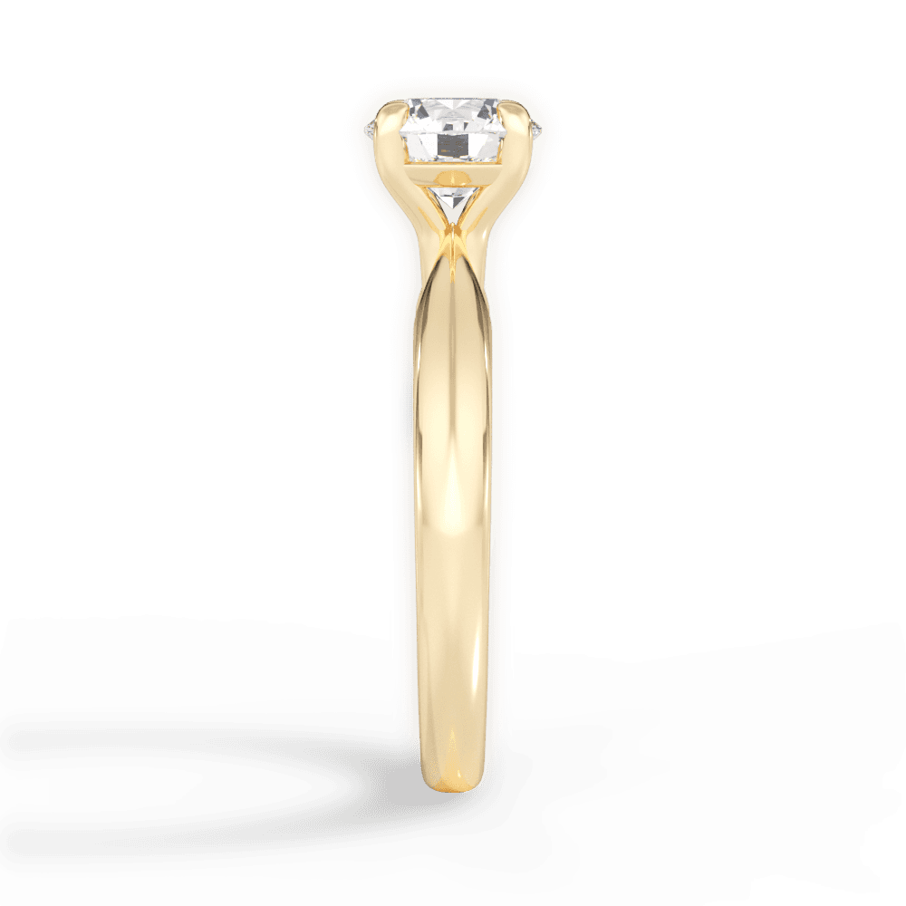 14kt Yellow Gold/18kt Yellow Gold/round/perspective