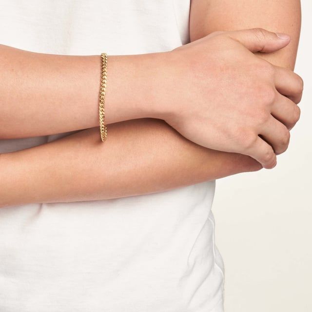 Yellow Gold Men's Bracelet From Ritani