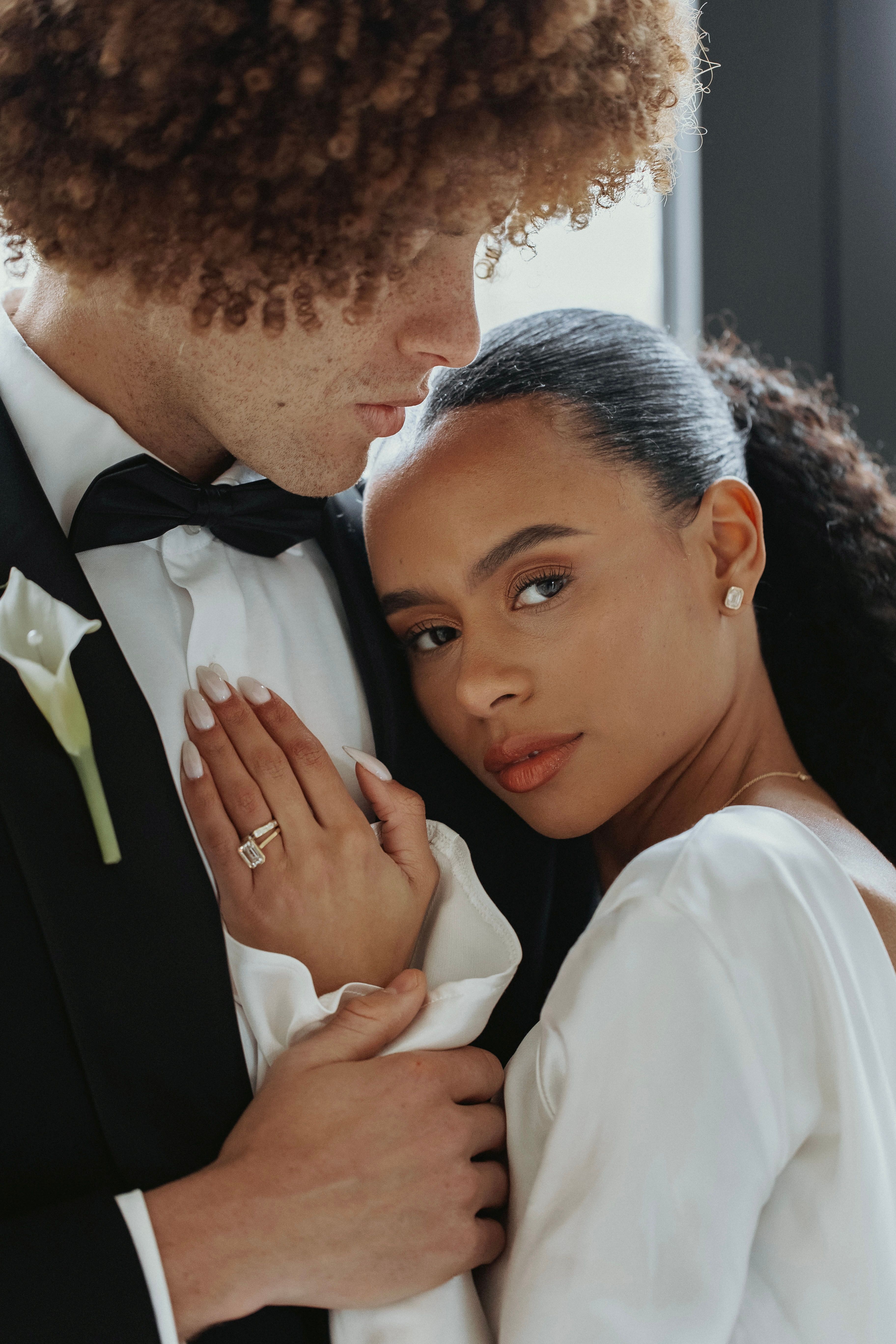 A Love Story in Diamonds & Bezel Set Gold 