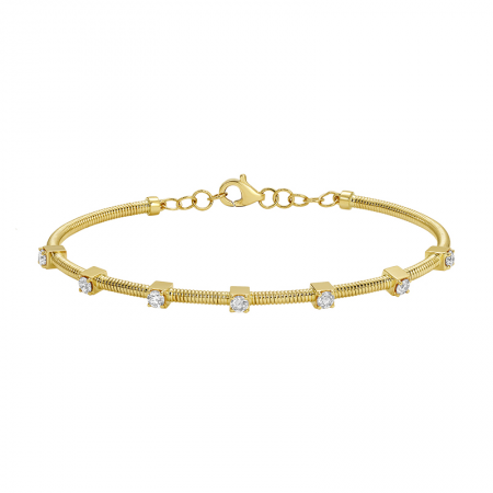 14kt yellow gold/top
