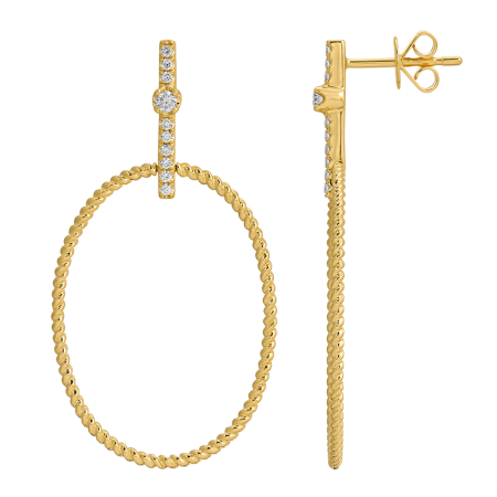 14kt yellow gold/top