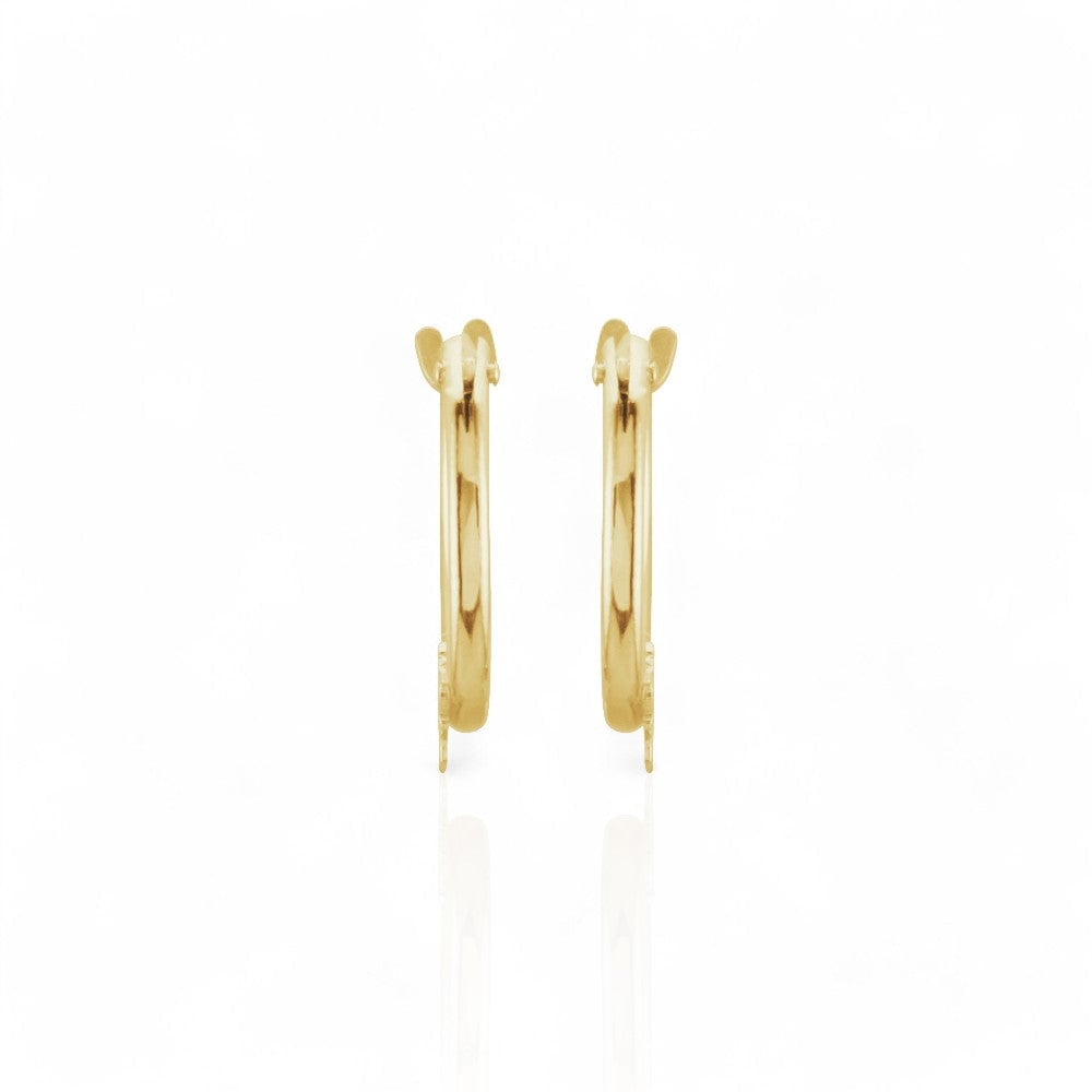 14kt yellow gold/front
